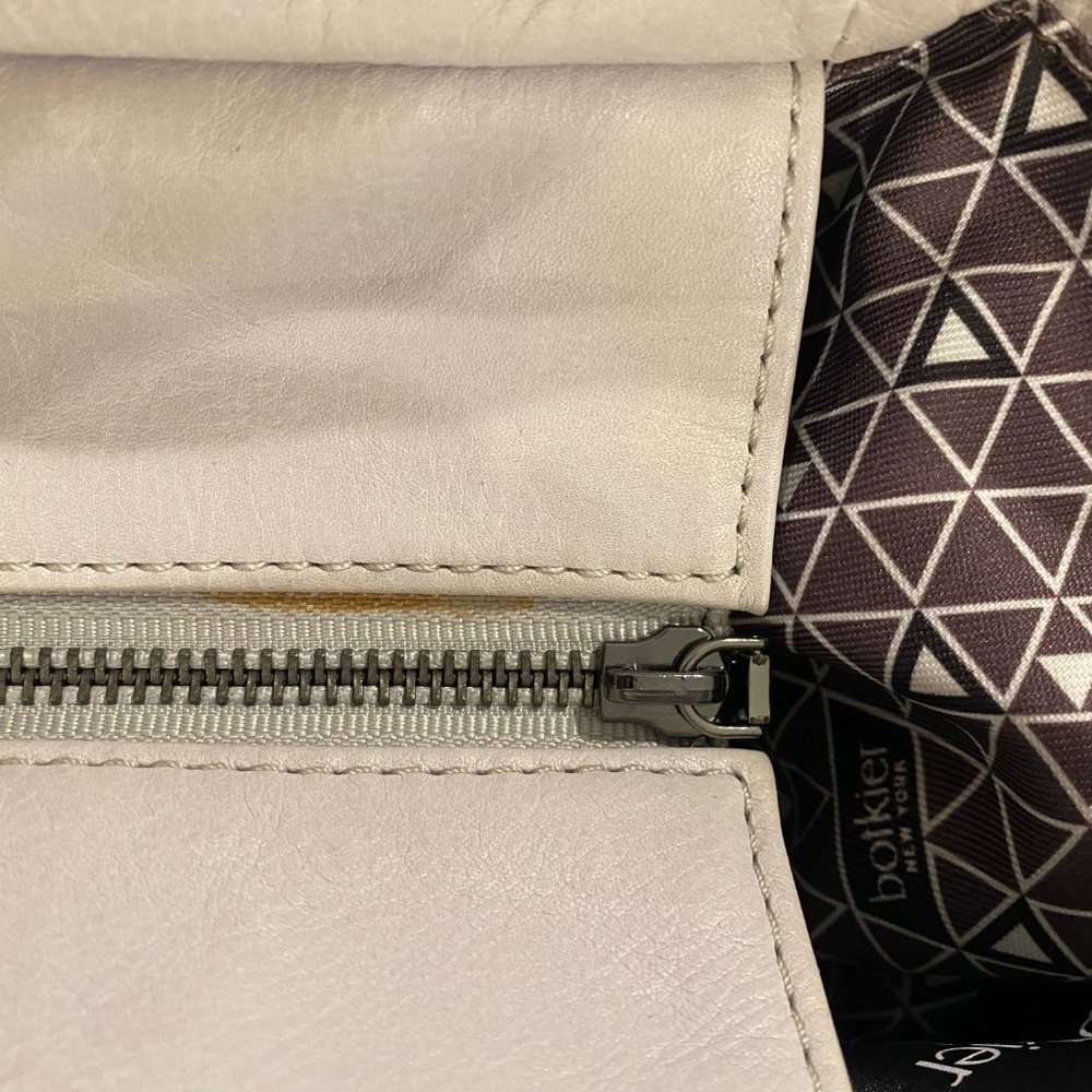 Botkier Gray Leather Trigger Bag - image 5